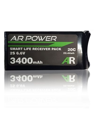 AR POWER 3400MAH LIFE SMART BALANCE RECEIVER PACK