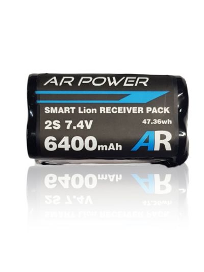 AR POWER 6400 MAH (2X2 CELL) PACK WITH OPTIONAL SELF BALANCING CIRCUIT.