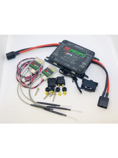 11BPX DMSS 2.4GHz Receiver with two RA03TL satellite receivers (XT60)