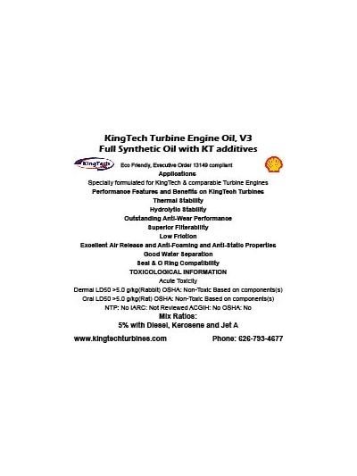 KingTech Special Blend Oil, 32oz