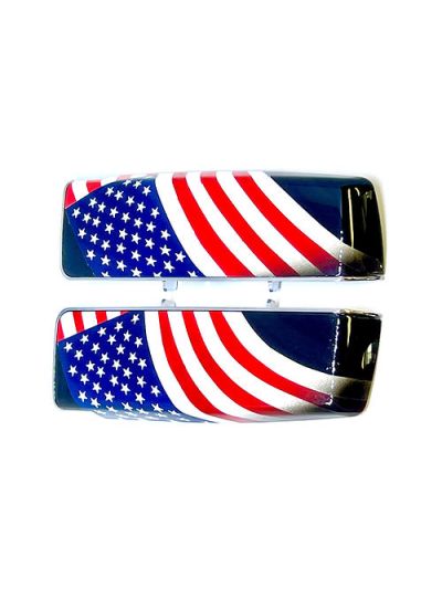  Elite Radio Side cover US Flag, airbrushed by hand, made to order