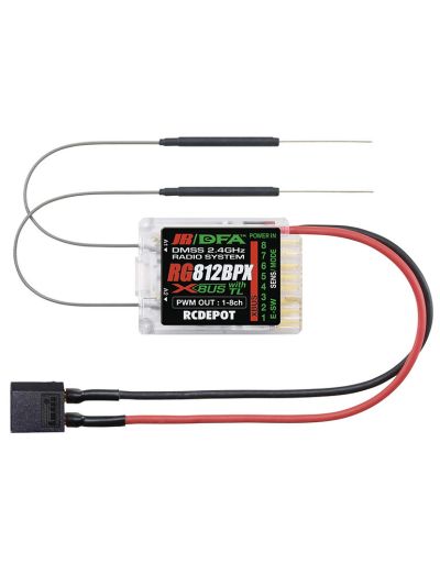 JR/DFA　RG812BPX 2K XT60 POWER RECEIVER