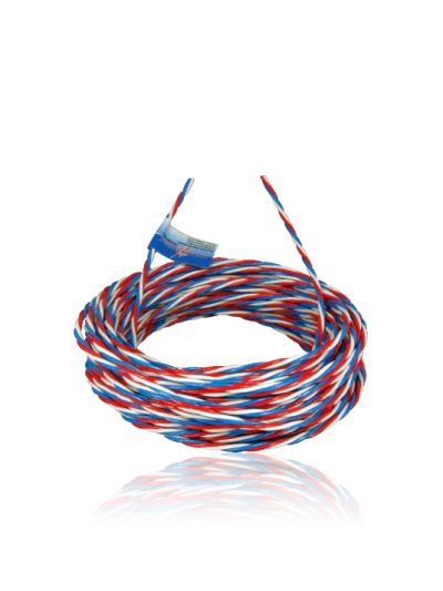 Premium MAXI servo leads-2 x 0.5mm², 1 x 0.3mm², 10m