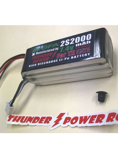 Transmitter BATTERY Li-Po 2000MAH 2S2000 for T44, XG11